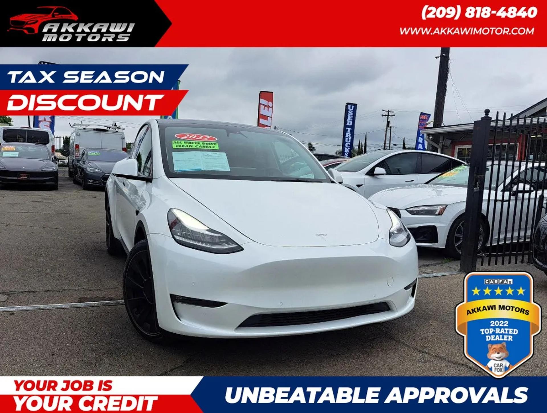 2022 Tesla Model Y for $19,999, available now on EV.com!